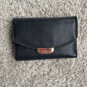 Black Leather Kate Spade Wallet